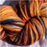 hand dyed kitchen cotton- "fall harvest" 1.5oz