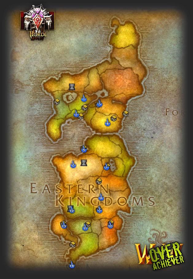 world of warcraft map eastern kingdoms. Click on Map to enlarge *