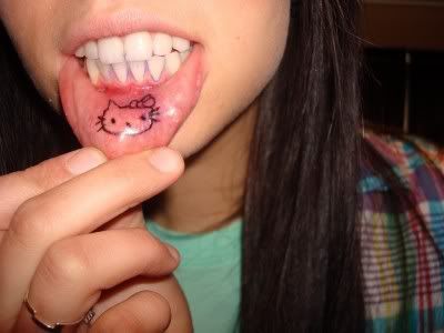 hellokittytattoo.jpg Hello Kitty Lip Tattoo