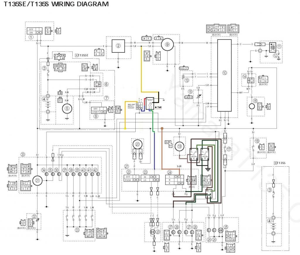 Honda ex5 wiring schematic #6