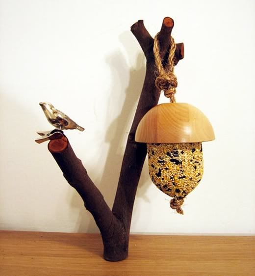 Homemade bird feeders