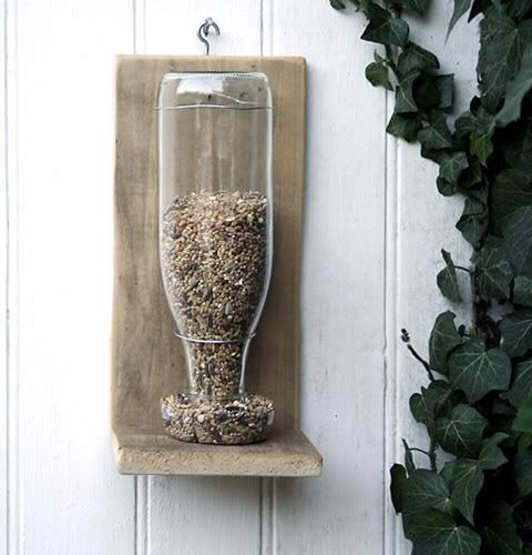 Homemade bird feeders