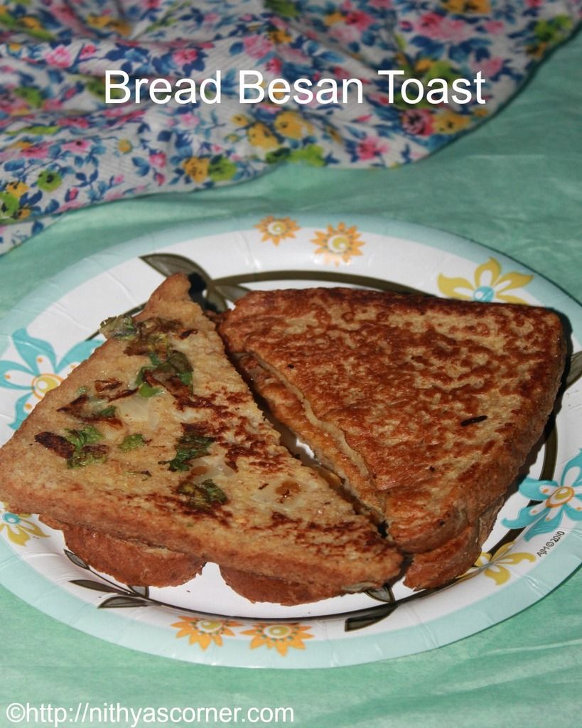 bread besan toast recipe how to make bread besan toast recipe