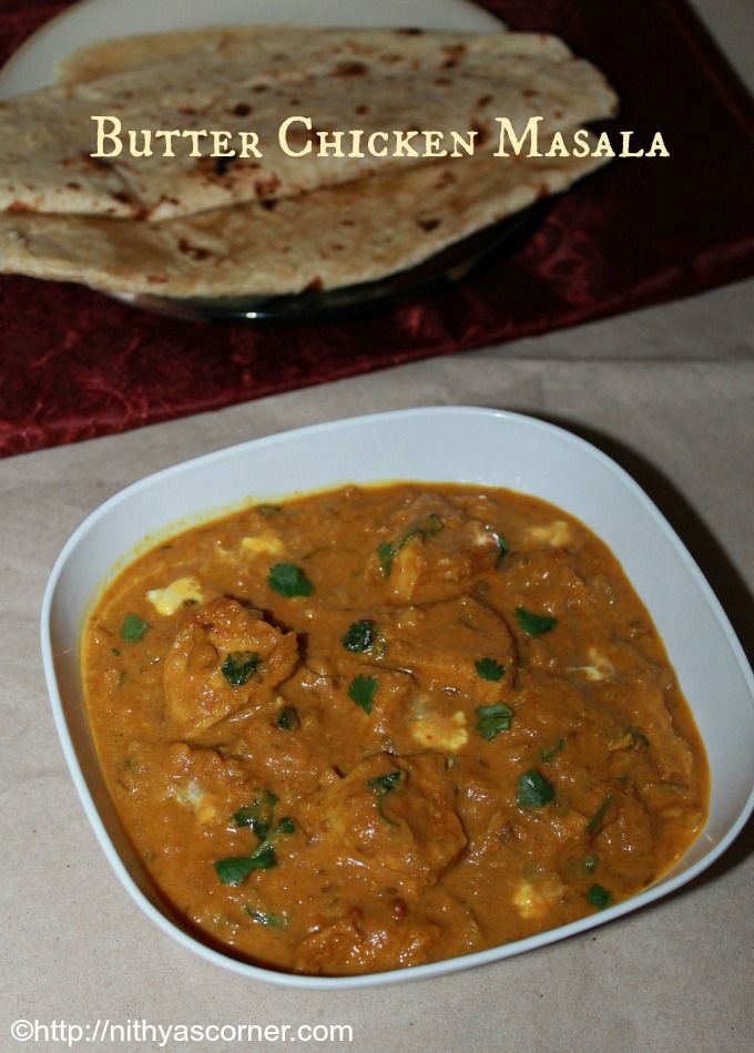 Butter Chicken Masala Recipe,Murgh Makhani Recipe Butter Chicken Masala Recipe