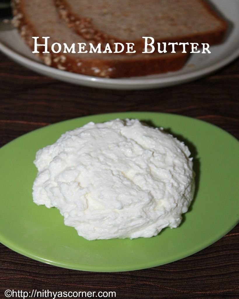 Homemade Butter Recipe, Homemade Buttermilk Recipe Homemade Butter and Buttermilk recipe