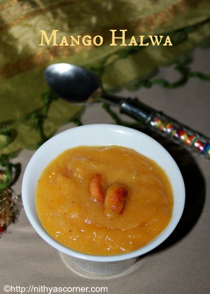 Easy Mango Halwa Recipe Mango Halwa Recipe