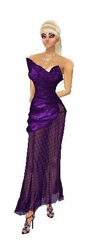 C3D- Gown Purple FSX 2
