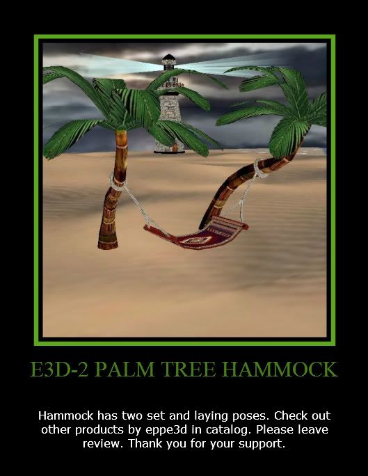 E3D-2 Palm Tree Hammock