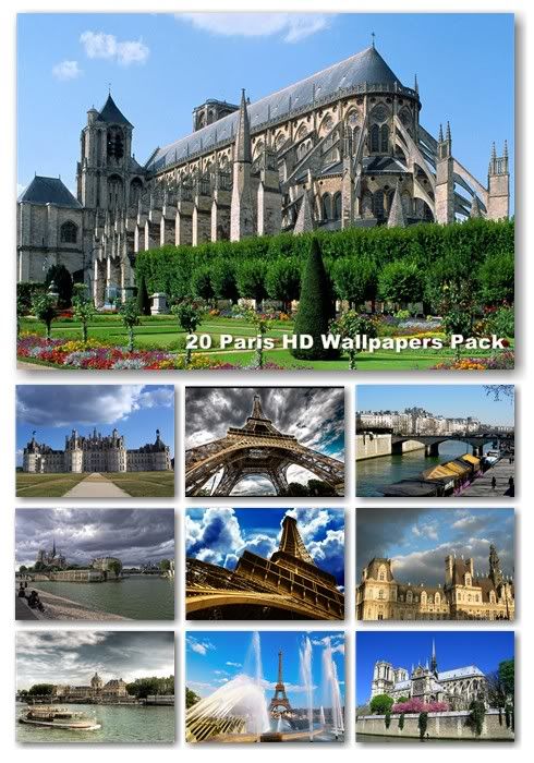 20 Paris HD Wallpapers Pack sharegraphic.com