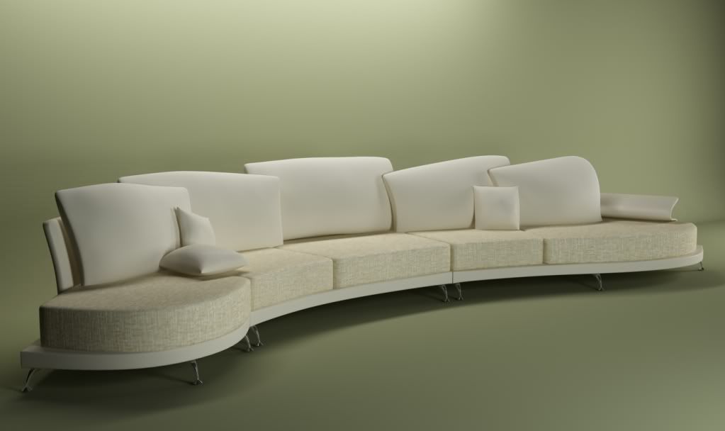 3D model of sofa