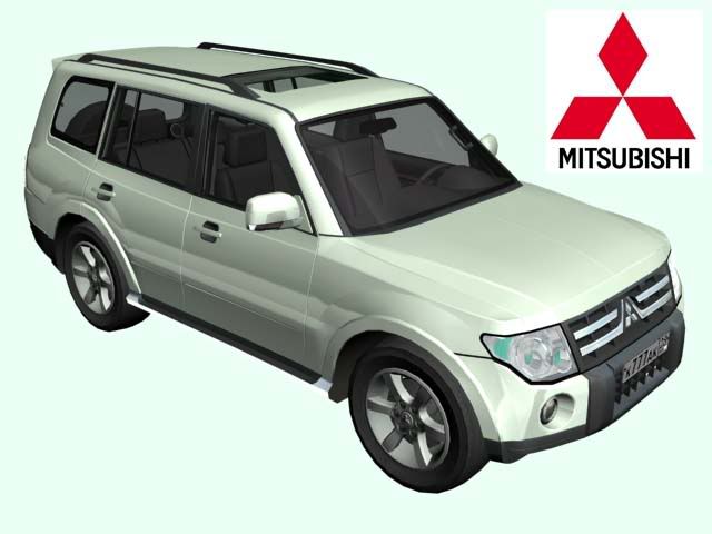 3D model of Mitsubishi pajero sharegraphic.com