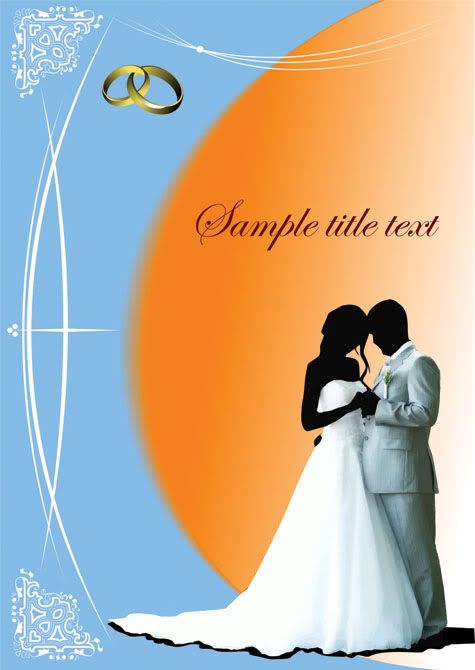 Wedding card vector sharegraphic.com