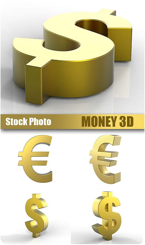 Stock Photo - Money 3D graphic4all.com