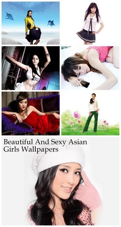 Girls Wallpapers on Beautiful And Sexy Asian Girls Wallpapers   Download Graphic  Art