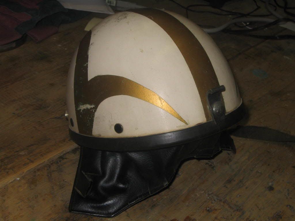Vintage Pudding Bowl Helmet DO THE TON