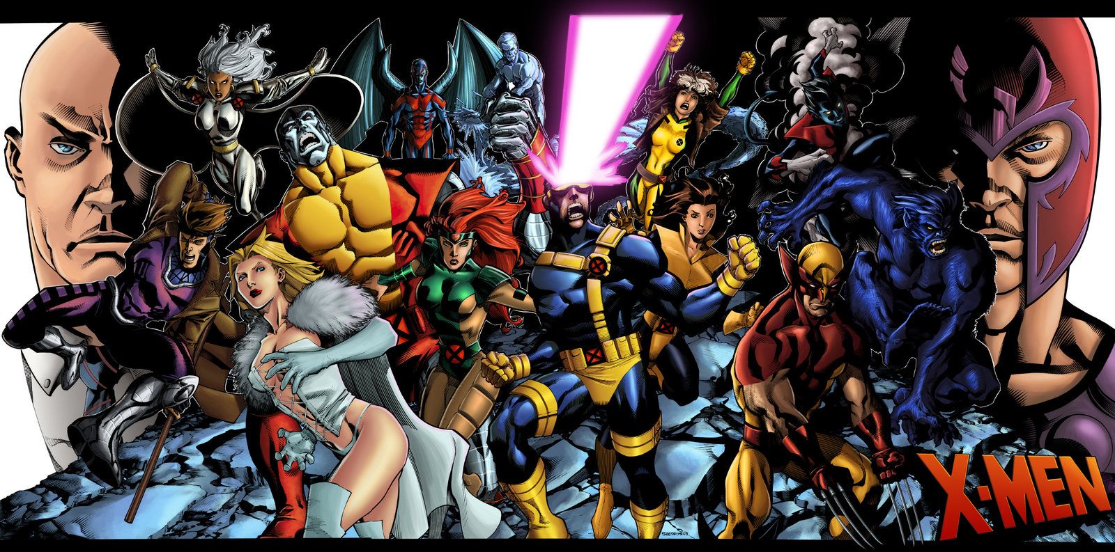 That is what the Xmen are to me the 616 Xmen that is The standard