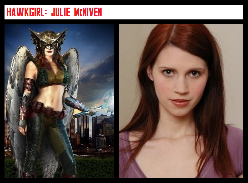 HAWKGIRL KENDRA SAUNDERS JULIE McNIVEN