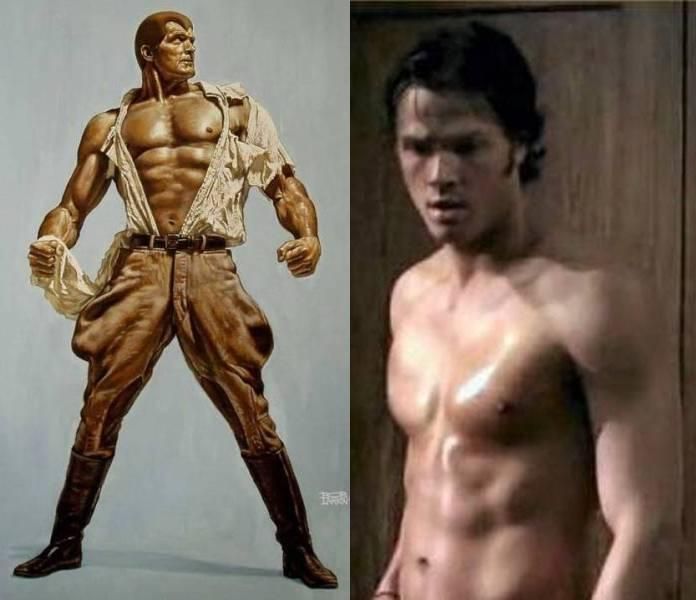 SUPERNATURAL CAST JARED PADALECKI as DOC SAVAGE ALONA TAL as PAT SAVAGE