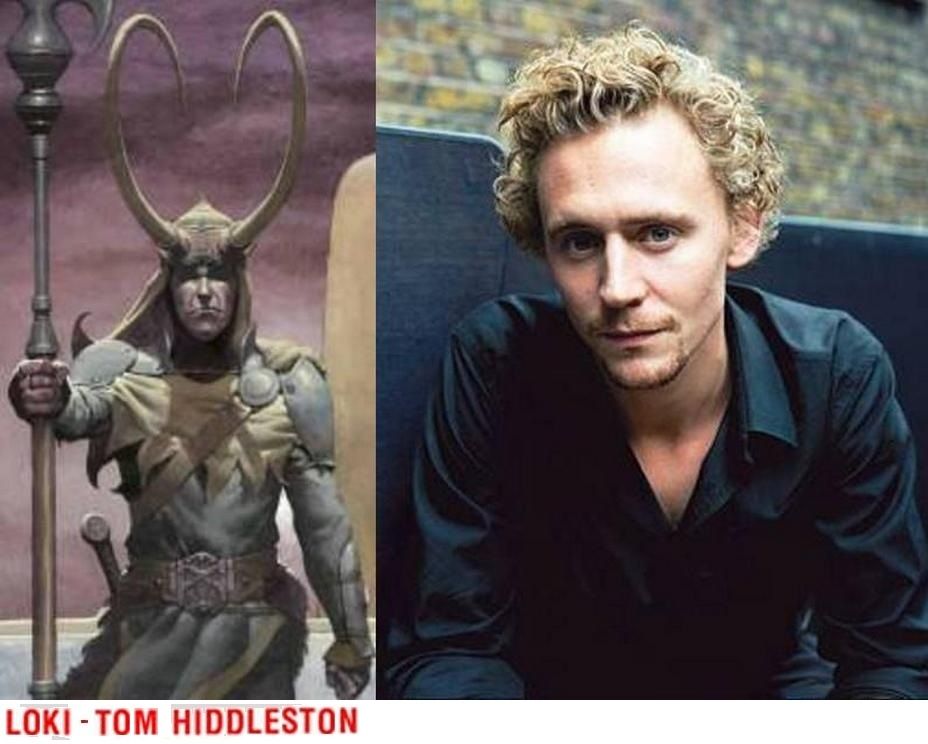 LOKI TOM HIDDLESTON THE MASTERS OF EVIL