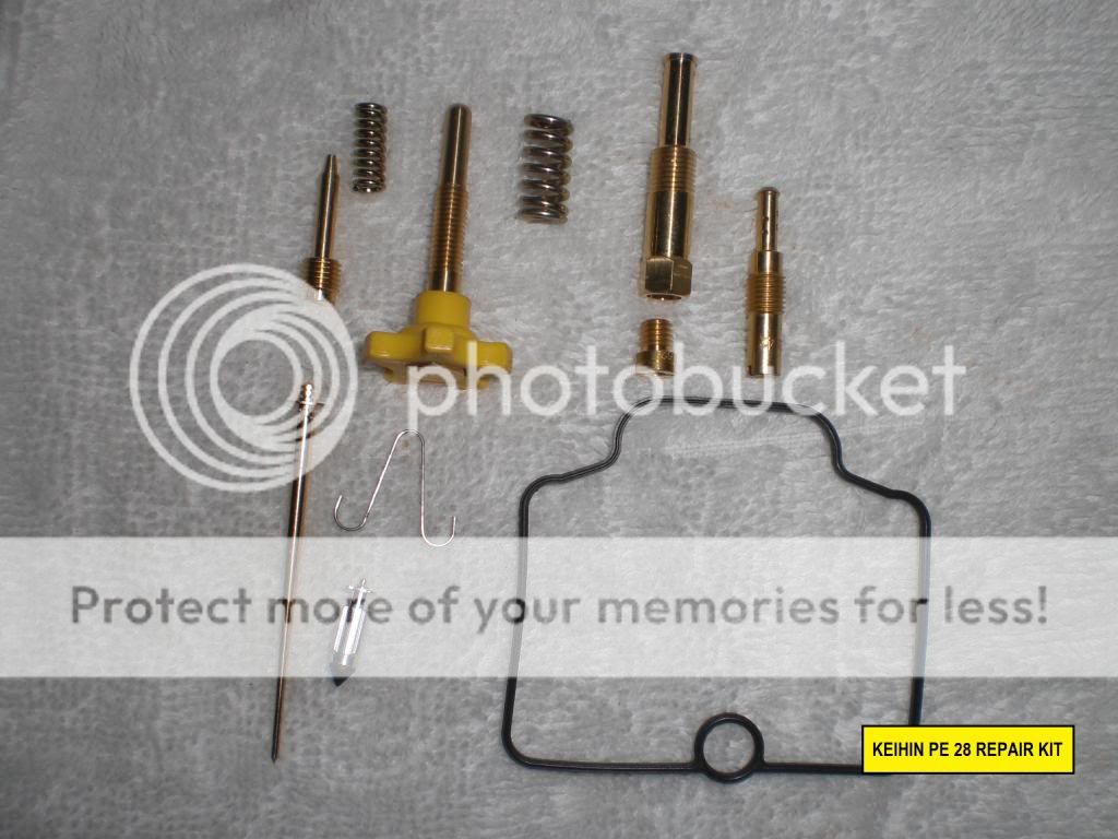 Keihin Pe28 Repair Kit Yamaha T150 / T135 mx king sniper mxi