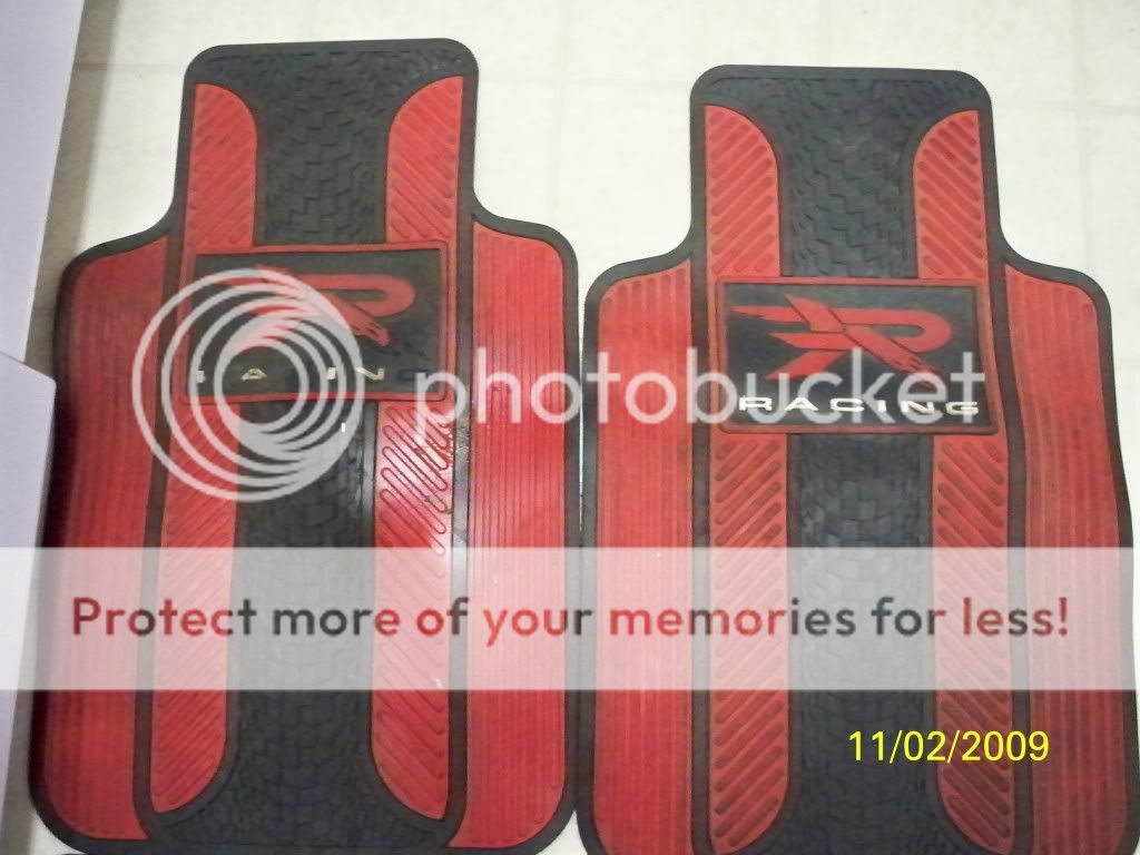 R Racing floor mats!! Page 2 Tampa Racing